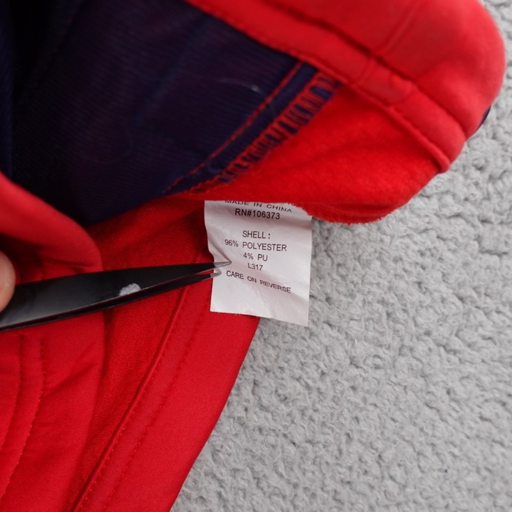 Zero Restriction Golf Pullover Mens Medium Red 1/… - image 8